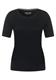 Basic T-Shirt in Unifarbe black