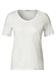 Basic T-Shirt in Unifarbe vanilla white