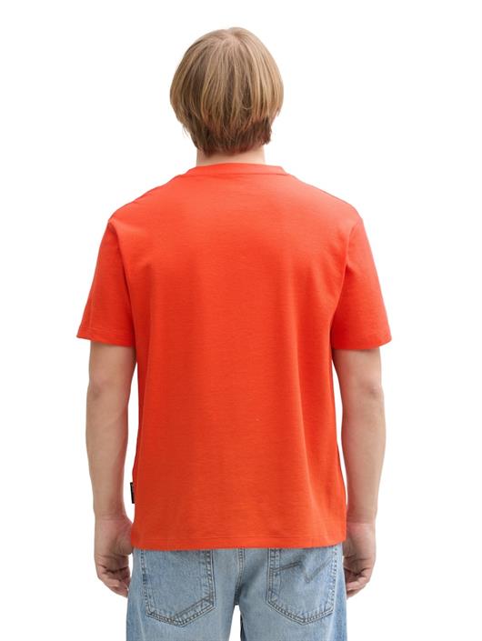 basic-t-shirt-in-waffelstruktur-deep-fiery-orange
