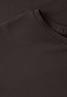 Basic T-Shirt mit Dropped Shoulders espresso brown