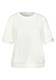 Basic T-Shirt mit Kurzarm und Rundhals off white