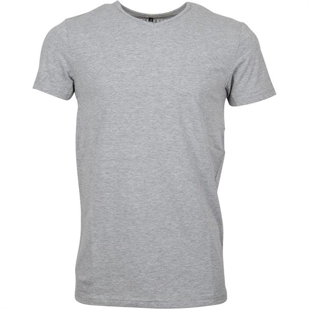 BASIC T-SHIRT VITALI pcc-0131 silver melange