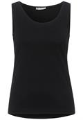 Basic Top in Unifarbe black