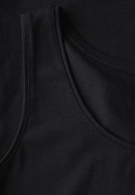 Basic Top in Unifarbe black