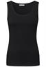 Basic Top in Unifarbe black