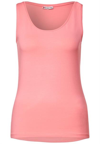 Basic Top in Unifarbe strong berry shake
