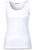 Basic Top in Unifarbe white