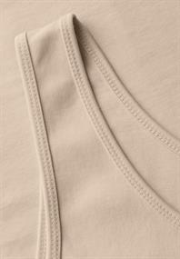 Basic Top pearl beige