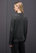 Basic Turtleneck Pullover gravel grey mel.