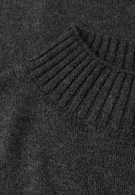 Basic Turtleneck Pullover gravel grey mel.