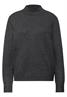 Basic Turtleneck Pullover gravel grey mel.