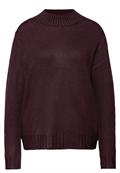 Basic Turtleneck Pullover jazz berry