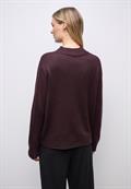Basic Turtleneck Pullover jazz berry