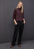 Basic Turtleneck Pullover jazz berry