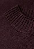 Basic Turtleneck Pullover jazz berry