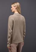 Basic Turtleneck Pullover mocha glow mel.