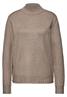 Basic Turtleneck Pullover mocha glow mel.