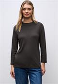 Basic Turtleneck Shirt darkest brown