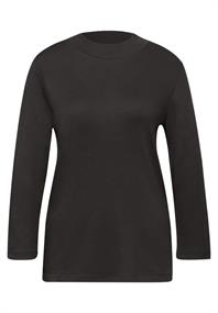 Basic Turtleneck Shirt darkest brown
