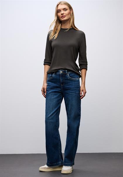 Basic Turtleneck Shirt darkest brown