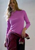 Basic Turtleneck Shirt floral pink
