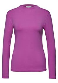 Basic Turtleneck Shirt floral pink