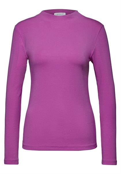 Basic Turtleneck Shirt floral pink