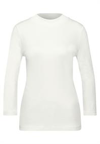 Basic Turtleneck Shirt off white