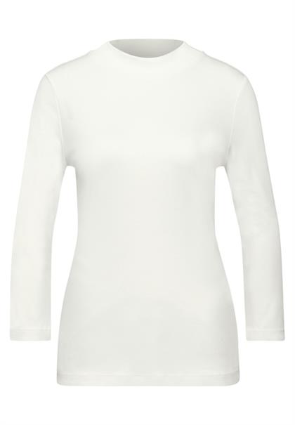 Basic Turtleneck Shirt off white