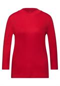 Basic Turtleneck Shirt racing red