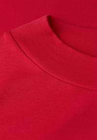 Basic Turtleneck Shirt racing red