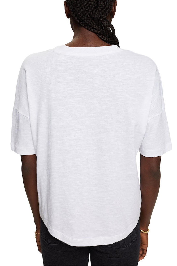 baumwoll-t-shirt-mit-geometrischem-print-white