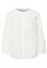 Baumwollbluse mit Details off white