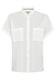 Baumwollbluse mit Stehkragen milk white