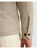 Beach Stripe Stretch pure cashmere