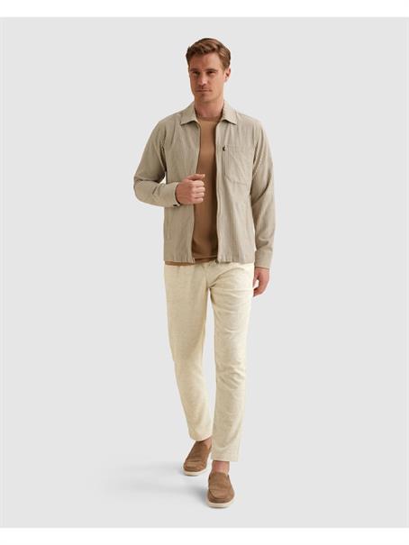 Beach Stripe Stretch pure cashmere