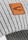 Beanie aus einem Baumwoll-Kaschmir-Mix stone gray