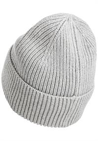 Beanie aus einem Baumwoll-Kaschmir-Mix stone gray
