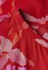 Bedruckte Bluse glory red