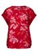 Bedruckte Bluse glory red