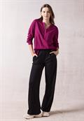 Bedruckte Bluse jewel pink