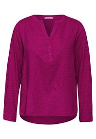Bedruckte Bluse jewel pink