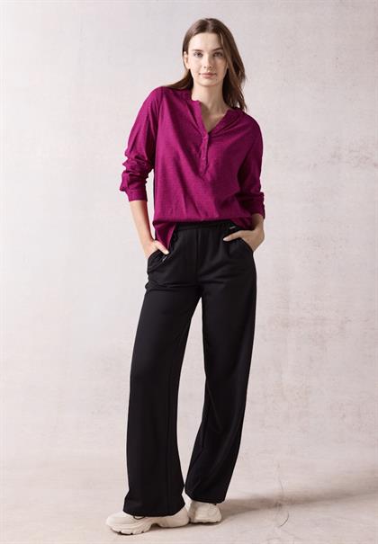 Bedruckte Bluse jewel pink