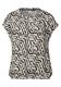 Bedruckte Bluse moonstone sand