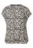 Bedruckte Bluse moonstone sand
