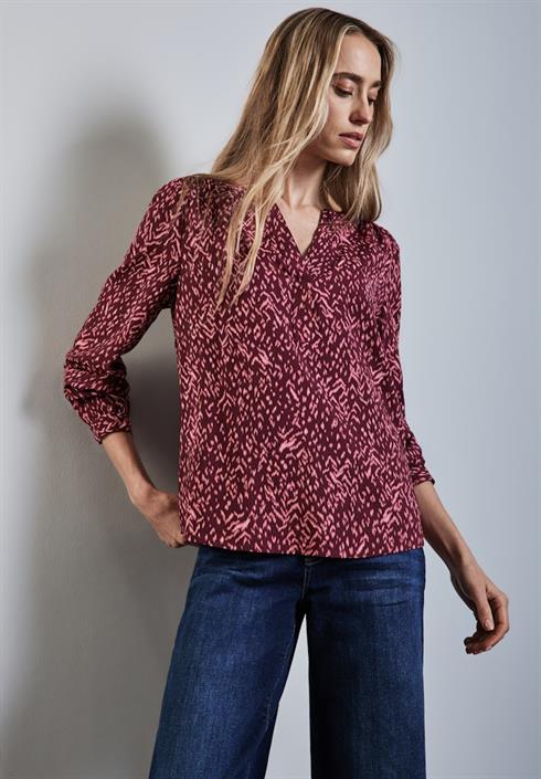 bedruckte-bluse-mulberry-red
