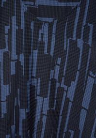 Bedruckte Bluse universal blue