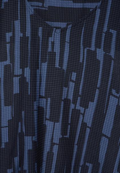 Bedruckte Bluse universal blue