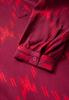 Bedruckte Tunika beet red