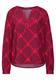 Bedruckte Tunika beet red